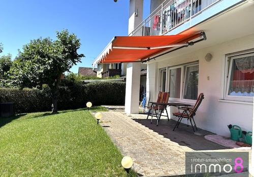 Terrasse mit Garten