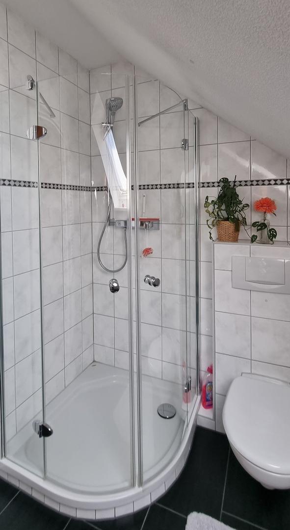 WC mit Dusche OG