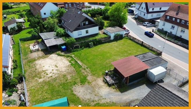 Blick von oben, seitliche Ansicht