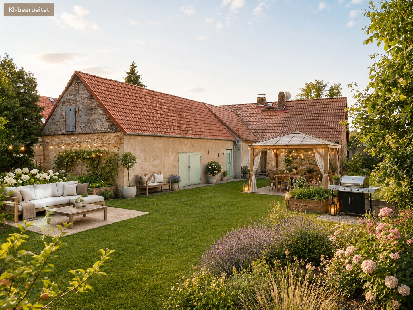 Garten - KI Visualisierung