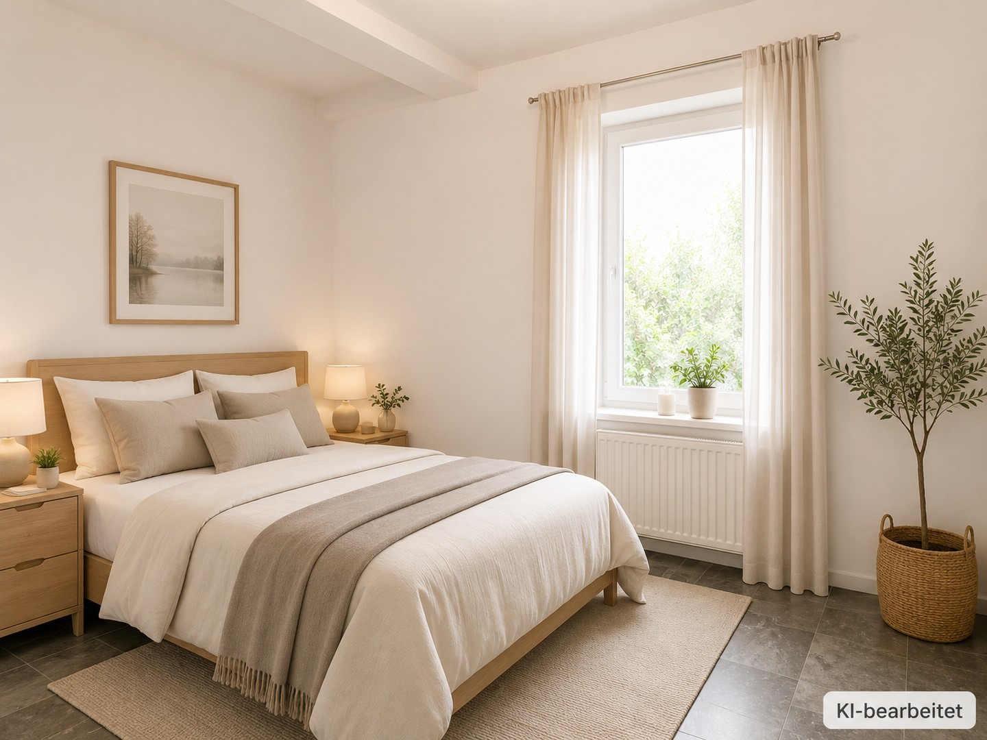 Schlafzimmer - KI Visualisieru