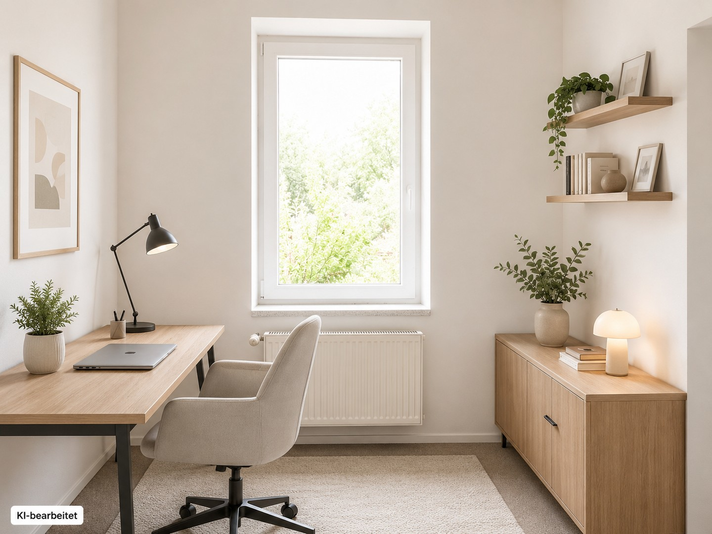 Arbeitszimmer - KI Visualisier