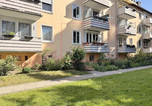 rückwärtige Ansicht / Balkonansicht