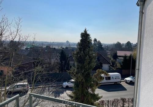 Ausblick aus der Wohnung