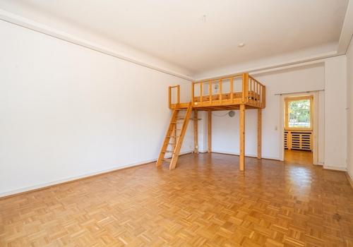 Wohn- und Schlafzimmer