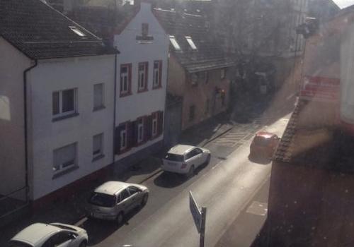 Blick aus dem Fenster