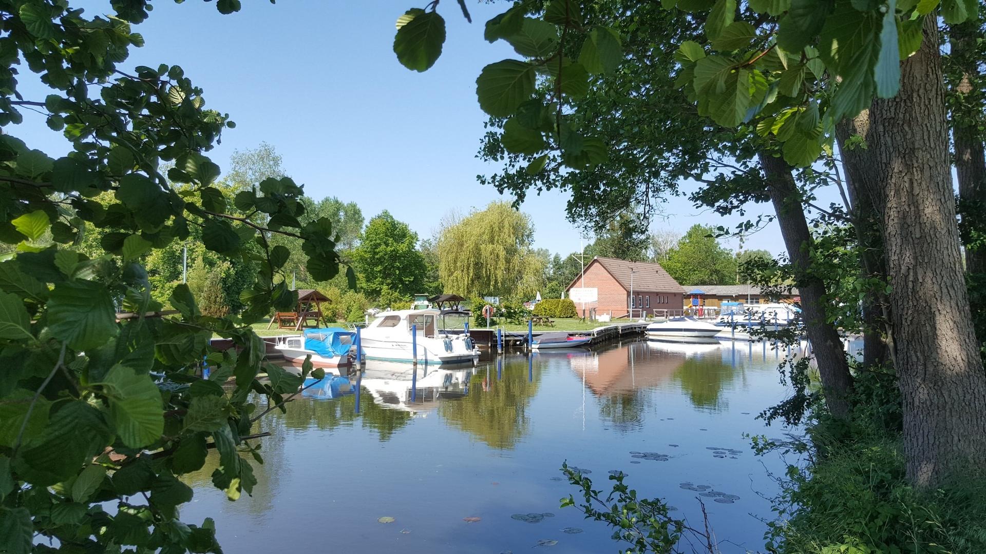 Bootshafen in Eggesin