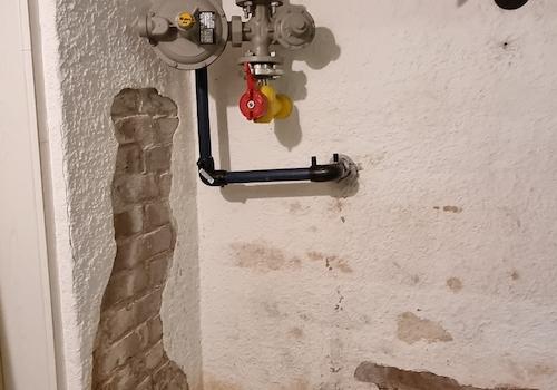 Glasfaseranschluss/ Gaszähler