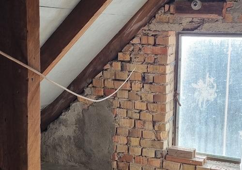 Nicht ausgebauter Dachboden