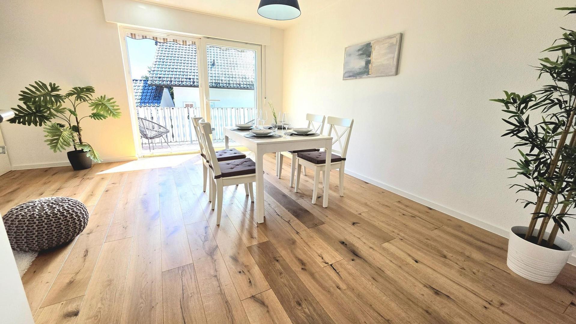 Essbereich Balkon
