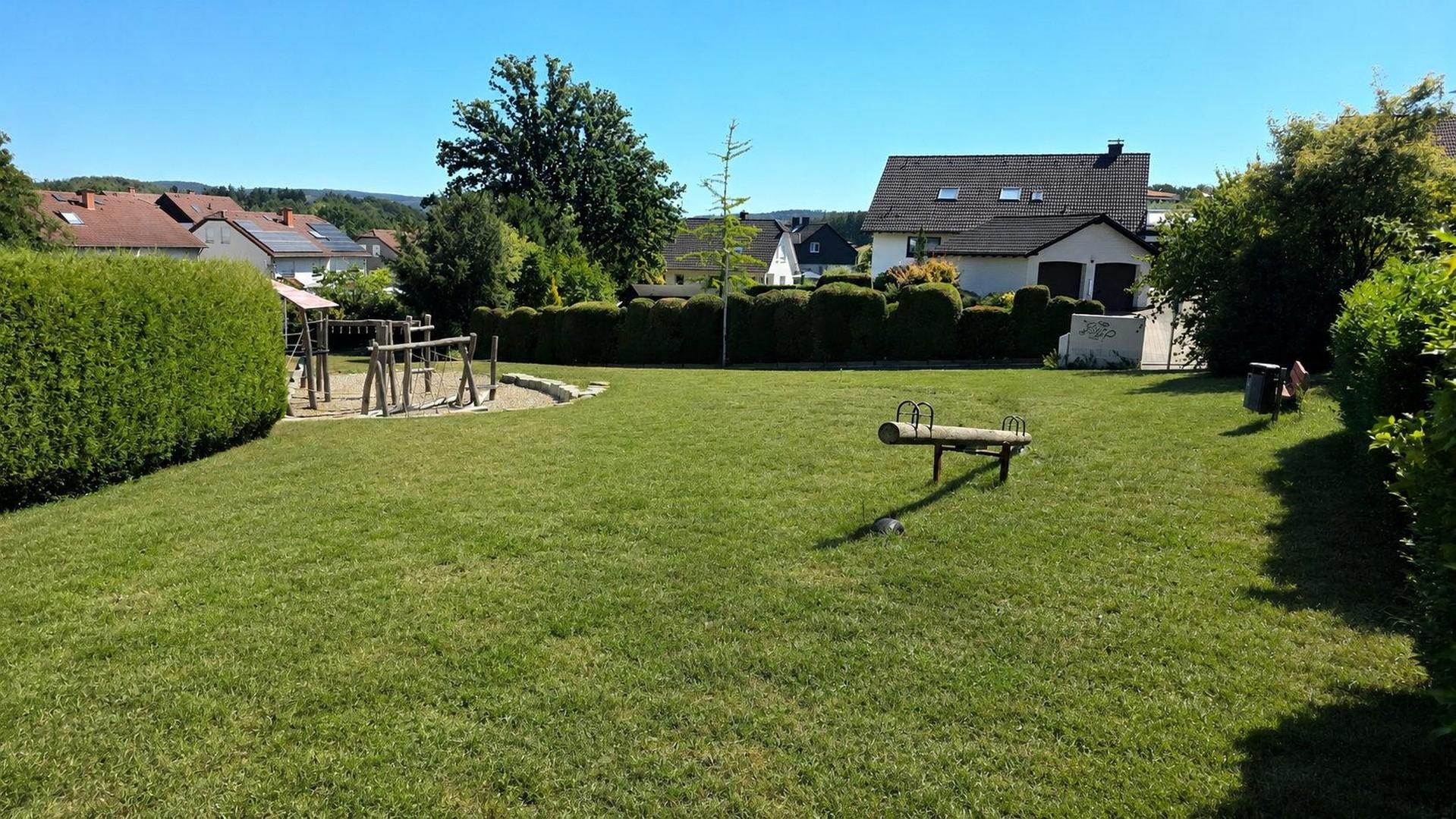 Spielplatz in der Straße