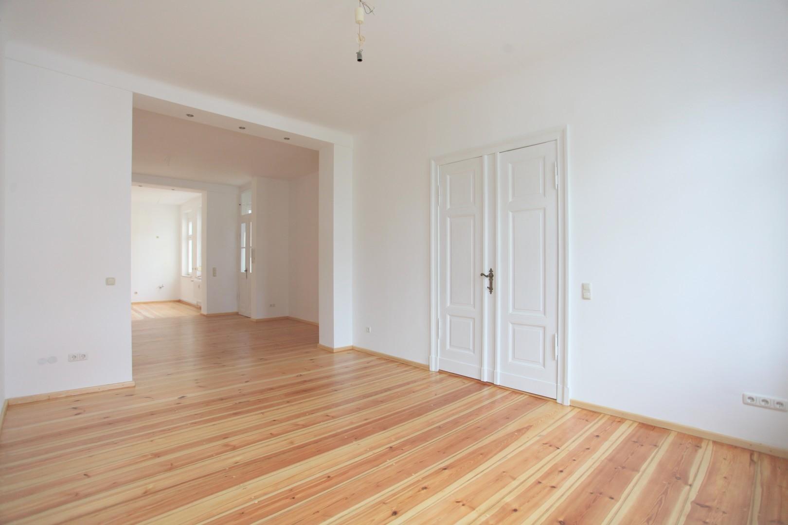 Blick aus Wohnzimmer