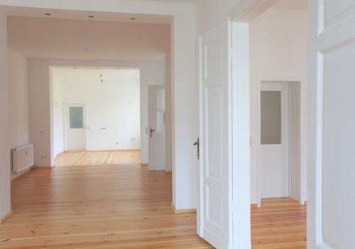 Blick aus Wohnzimmer