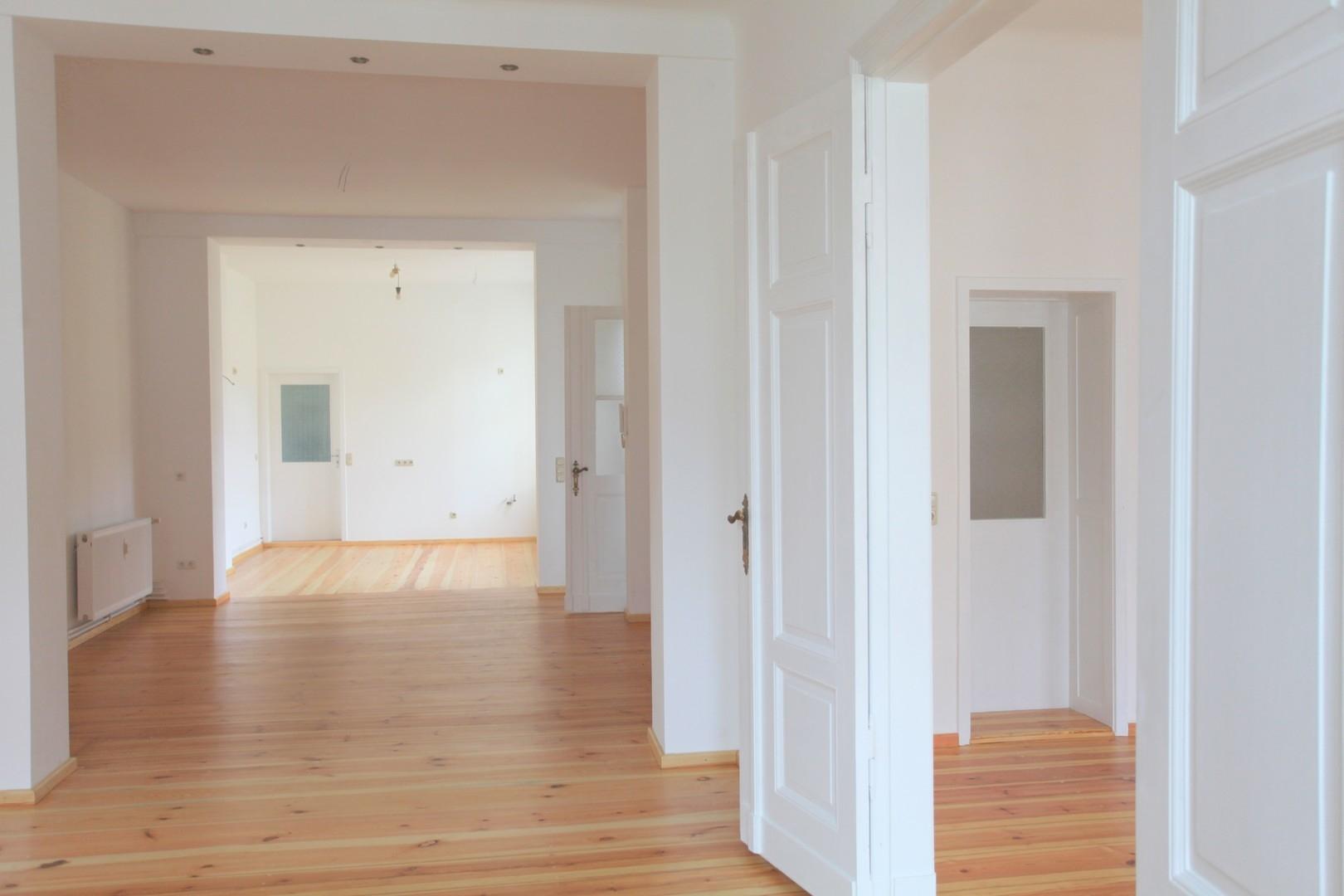 Blick aus Wohnzimmer