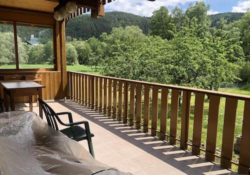 Balkon im EG
