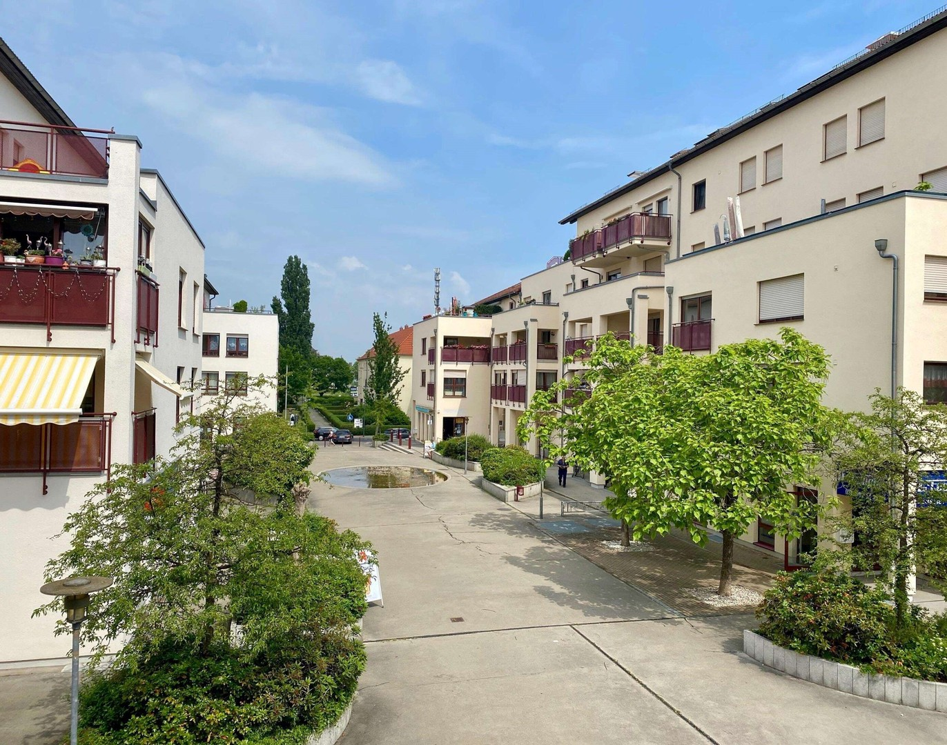Ansicht Parthe Centrum Passage