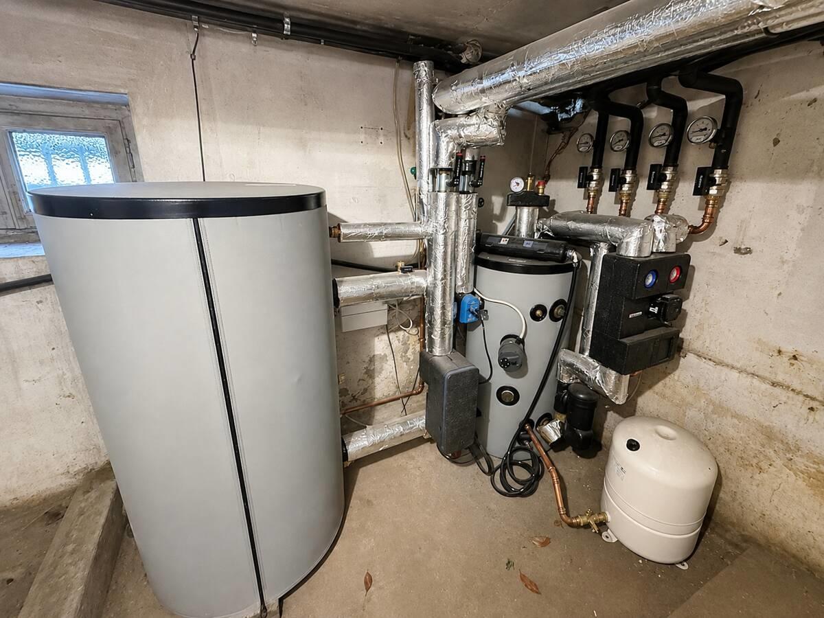 Speicher u. Techn. Wärmepumpe
