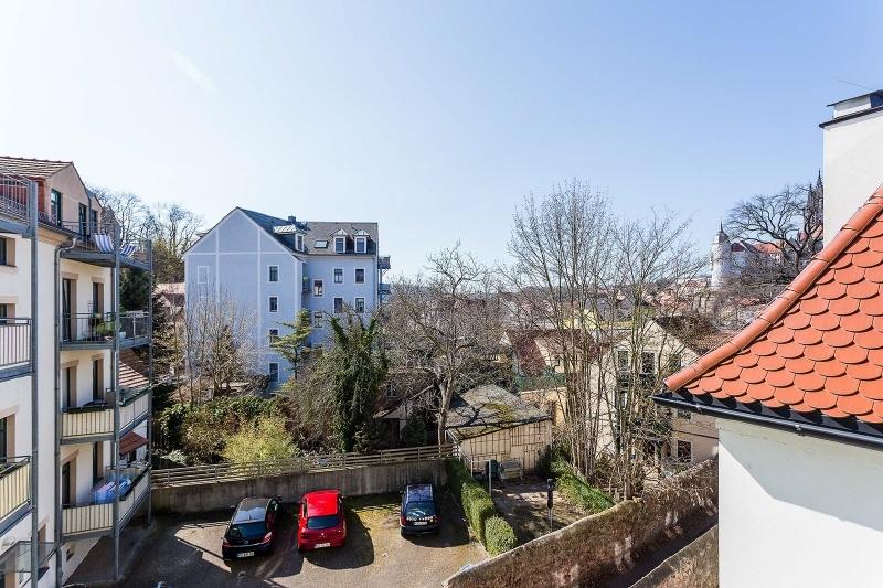 Ausblick Richtung Stadtzentrum