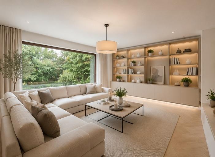 Visualisierung Wohnzimmer