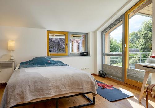 Blick in Zimmer 5 (W2)