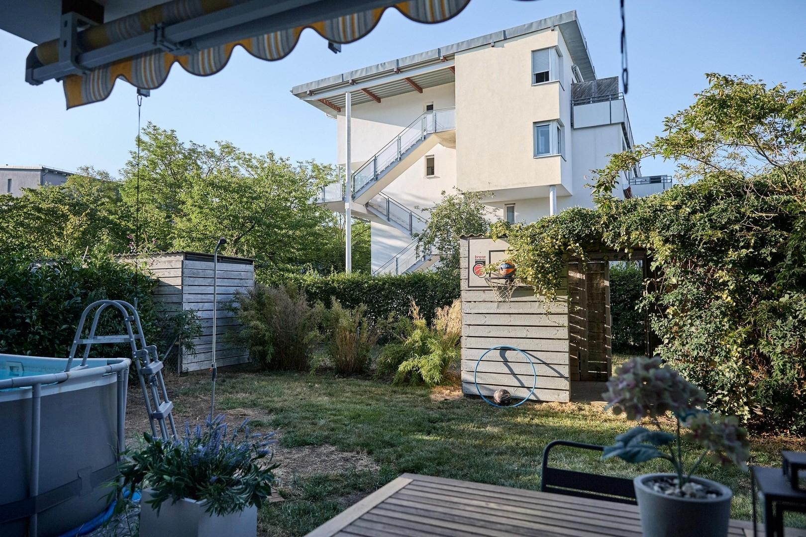 Blick in den Garten