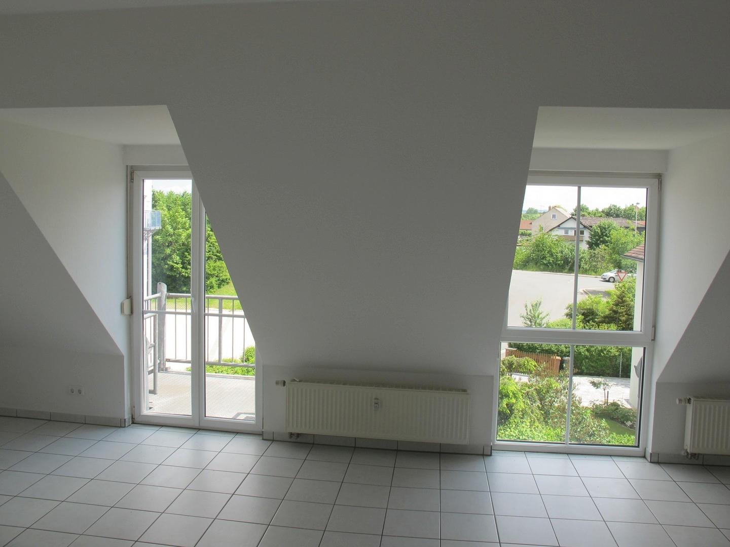 Wohnzimmer mit Grün
