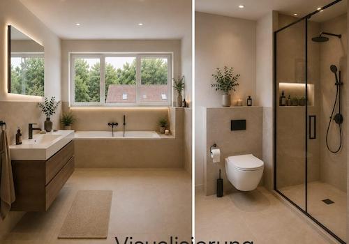 Visualisierung Badezimmer