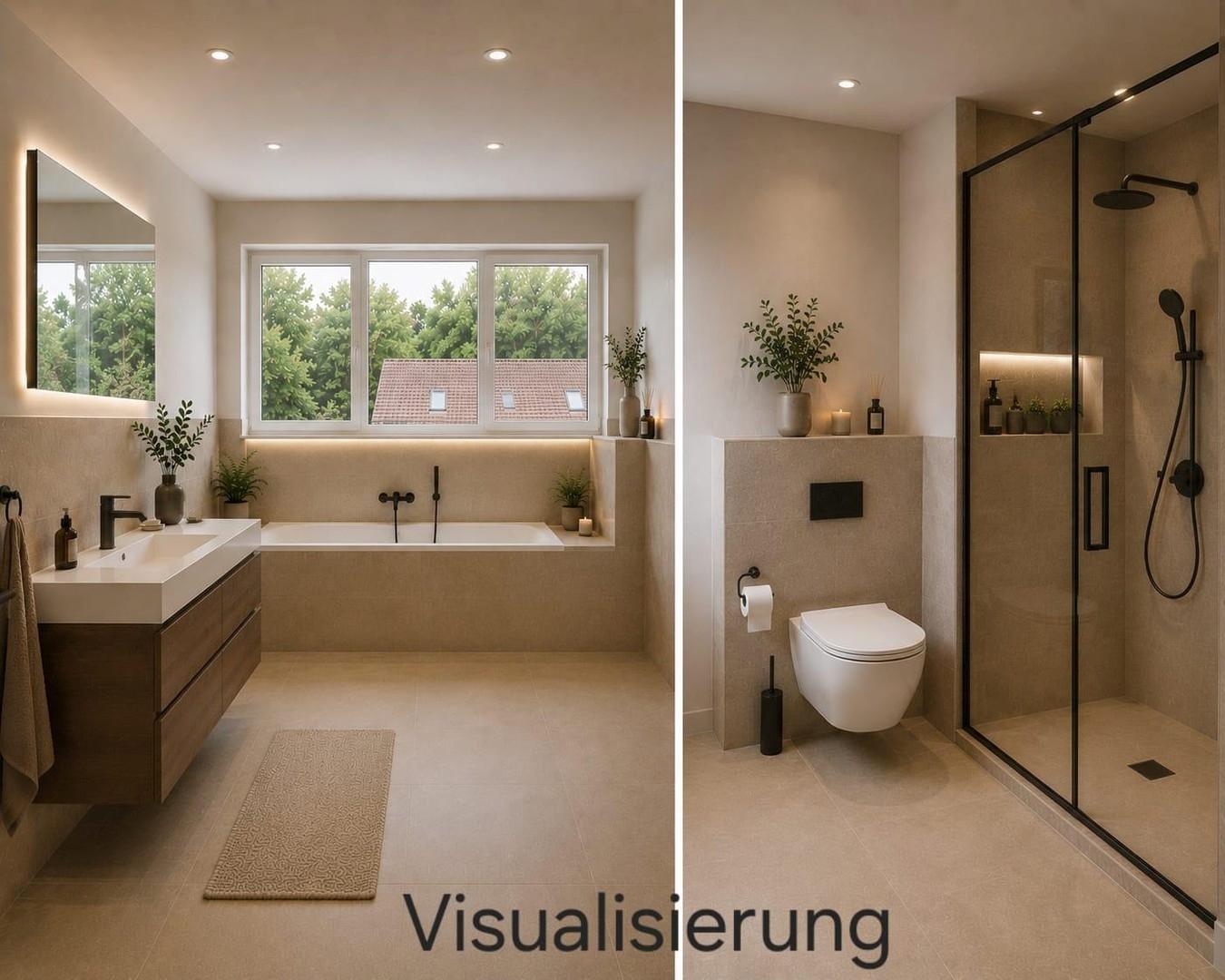 Visualisierung Badezimmer