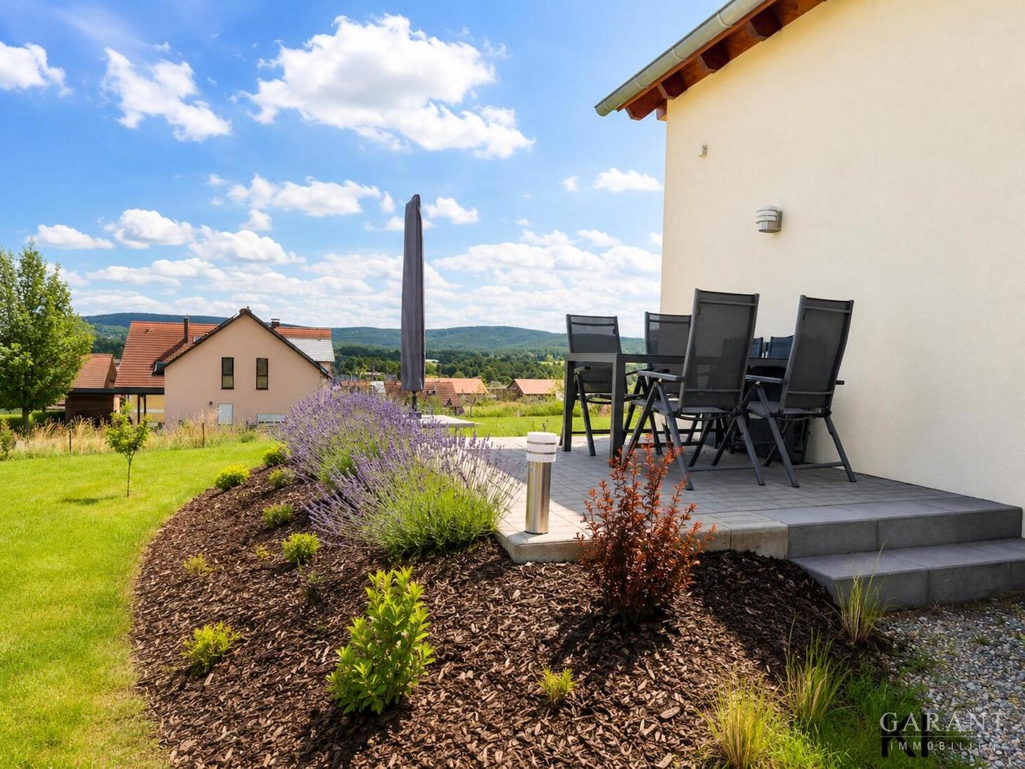 gemütliche Terrasse