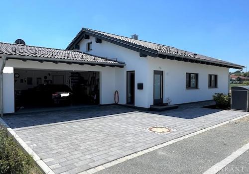 Hausansicht von Norden mit DG.