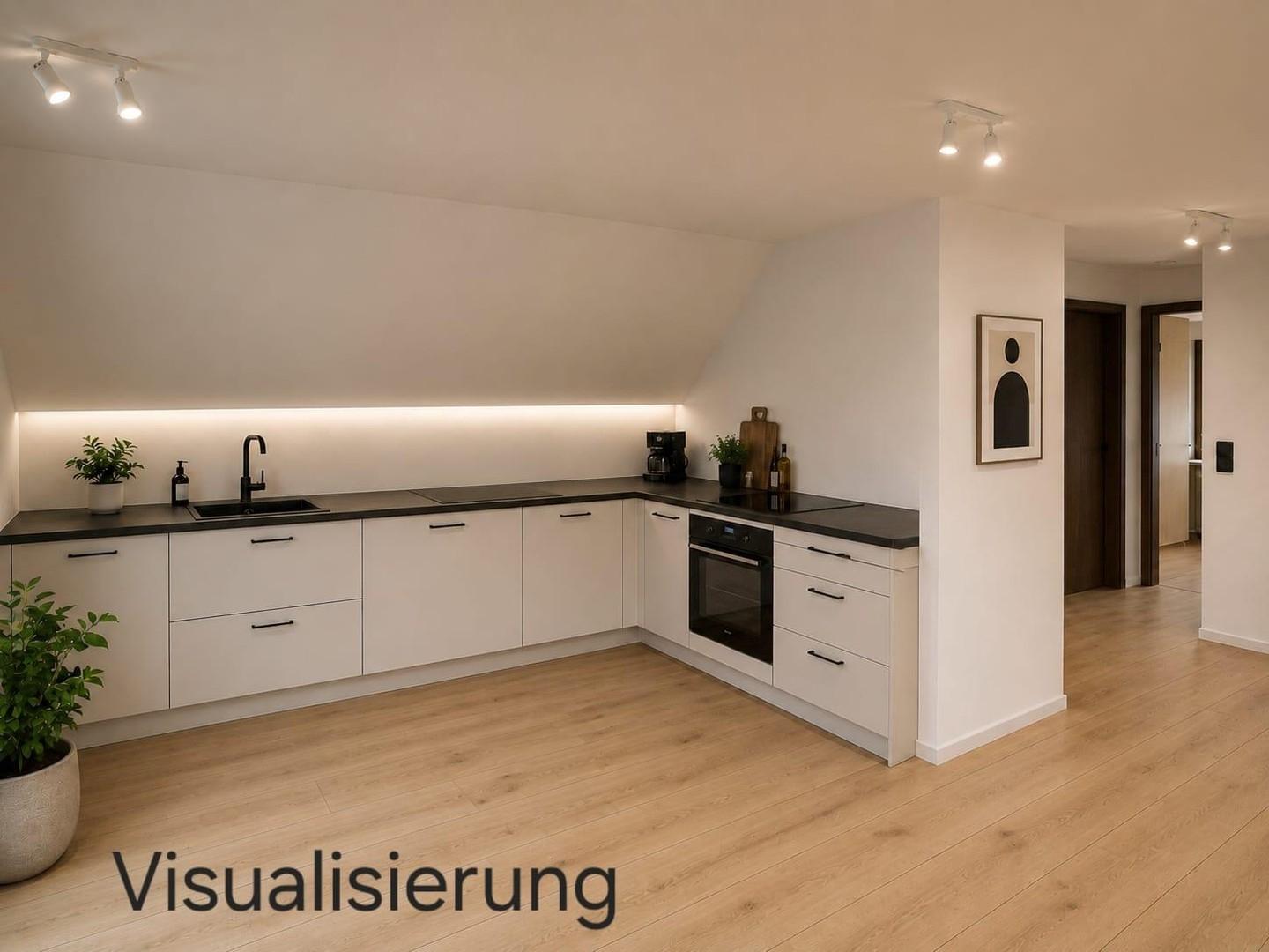 Offene Küche, Visualisierung