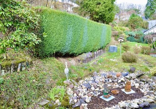 Garten mit Teich