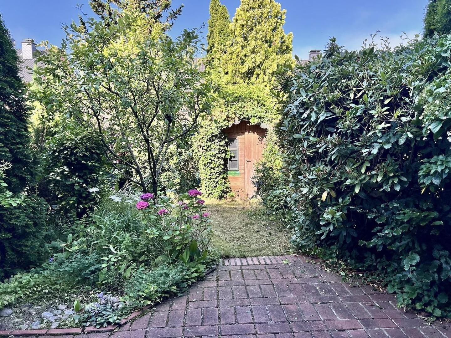 Gartenblick von Terrasse