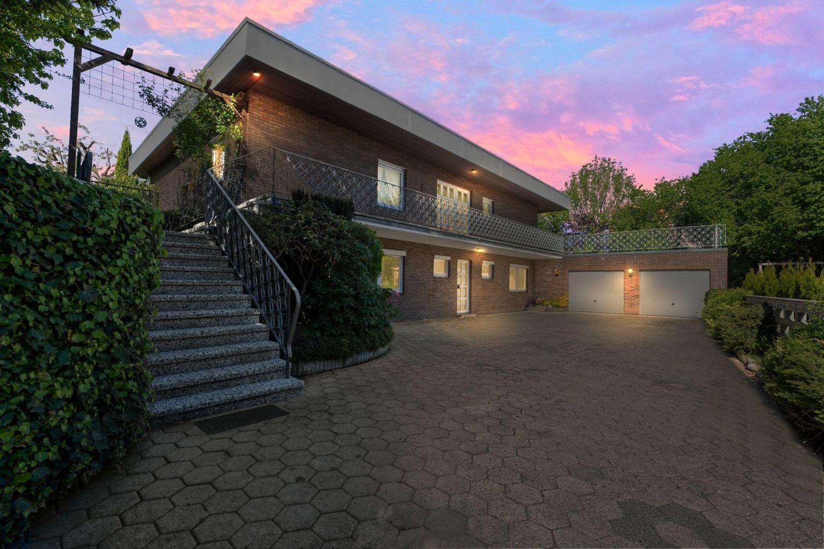 Bungalow Abendansicht