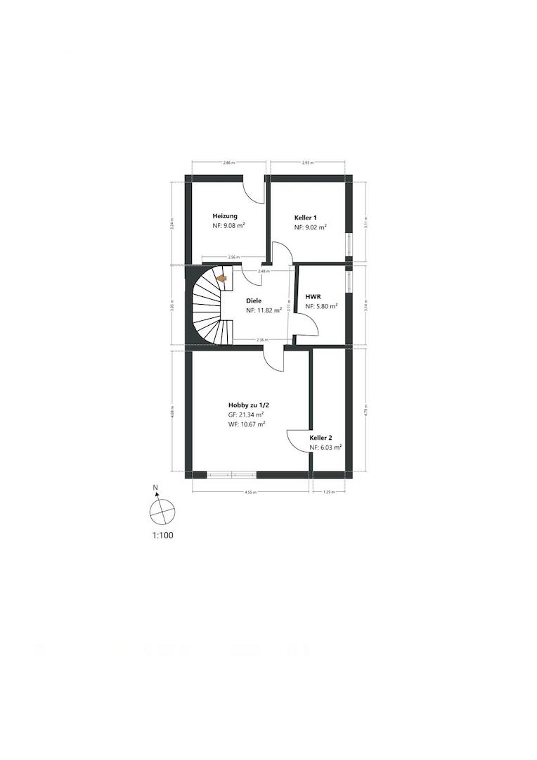 Grundriss UG