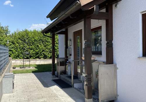 Schmucker Eingangsbereich