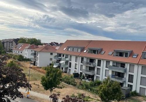 Aussicht vom Balkon