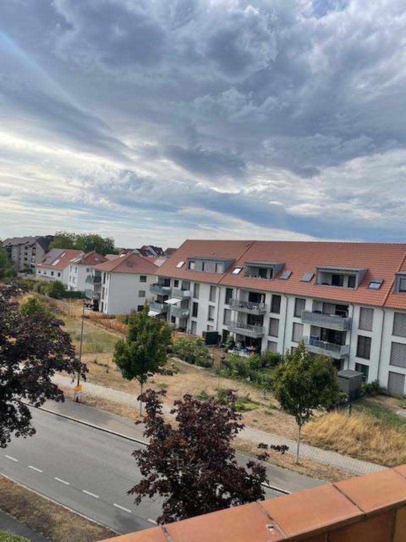 Aussicht vom Balkon