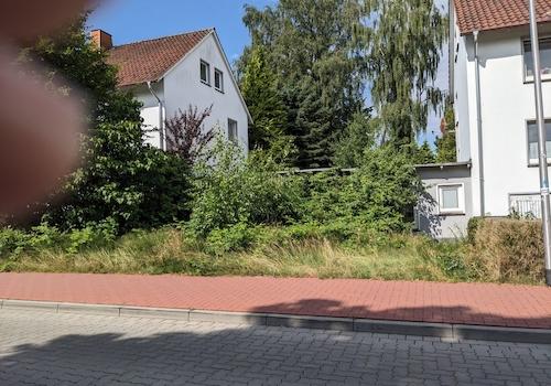 zwischen den Häusern