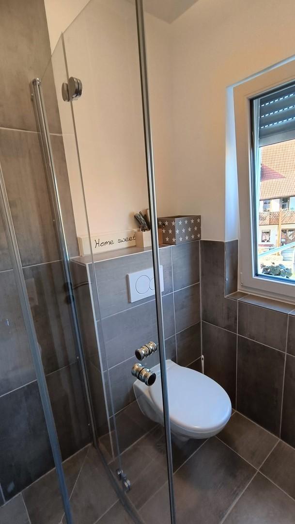 Badezimmer im Erdgeschoss