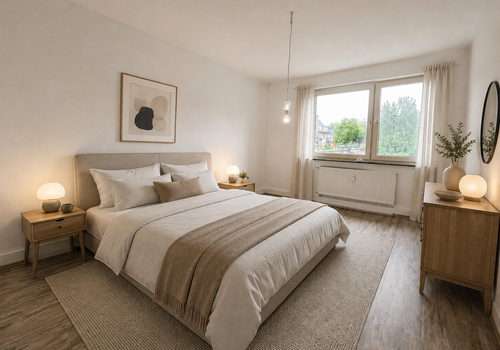 Schlafzimmer (Einrichtungsbsp)