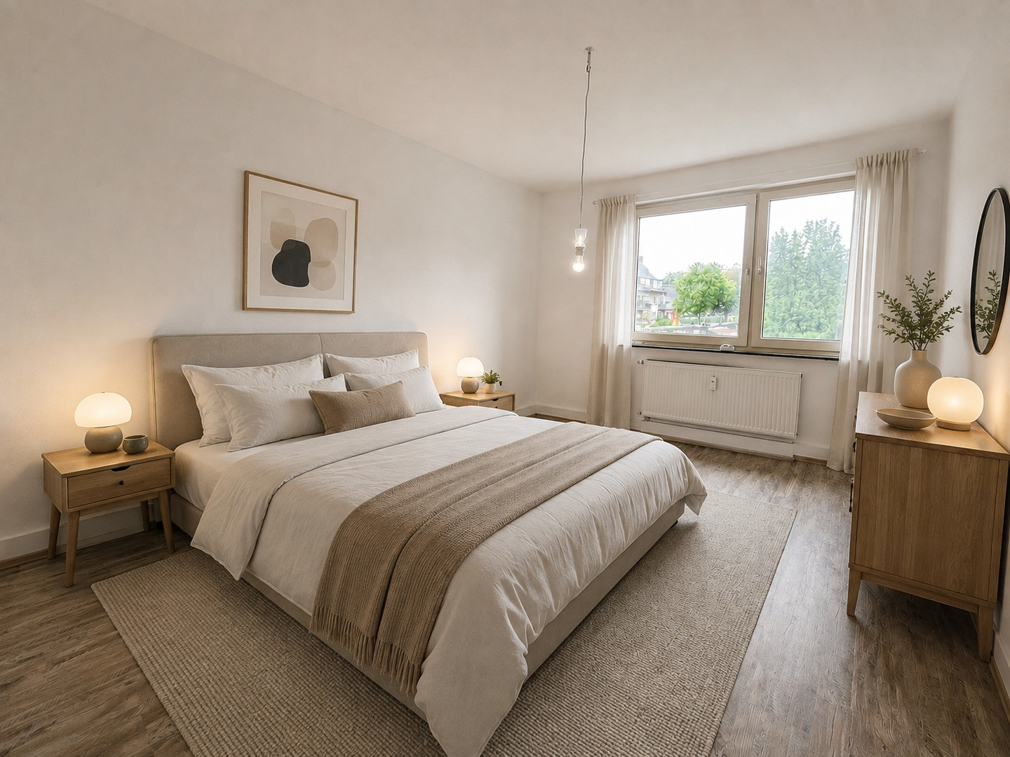 Schlafzimmer (Einrichtungsbsp)