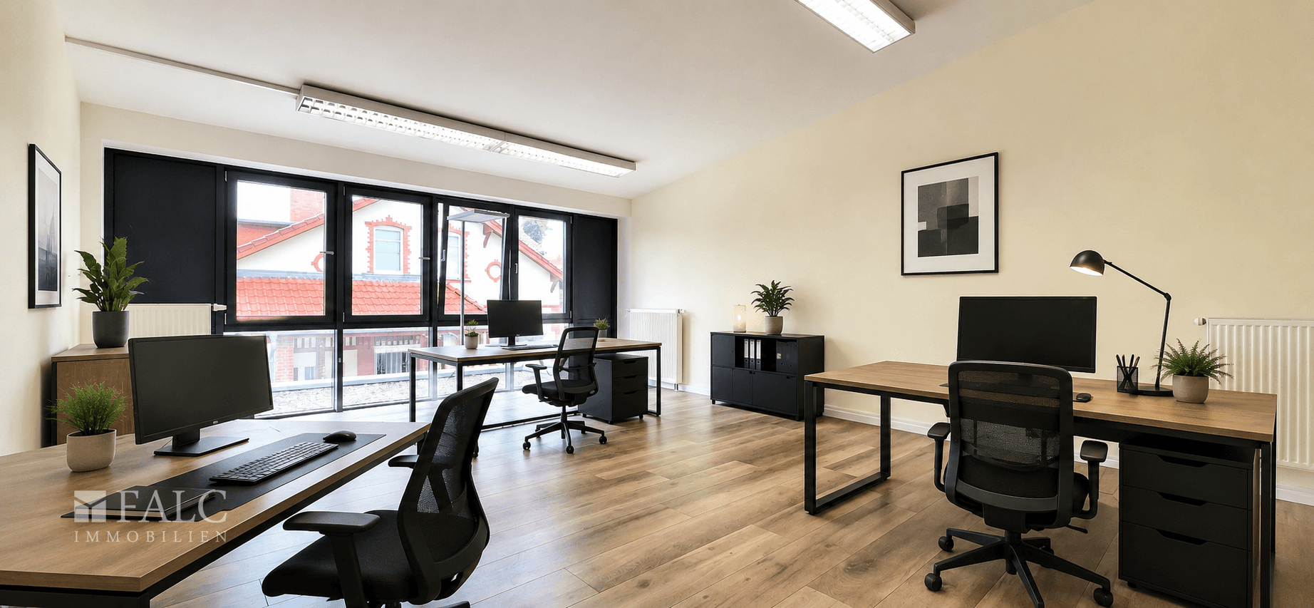 Büro 1 Einrichtungsvorschlag
