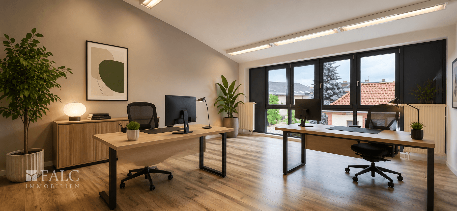 Büro 3 Einrichtungsvorschlag