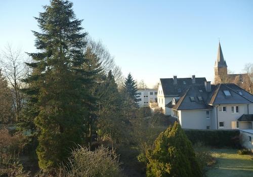 sonniger Wohnzimmer Ausblick