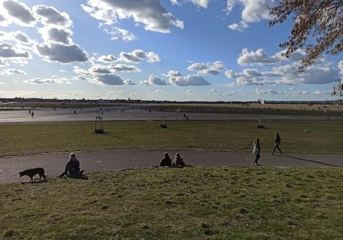 Blick aufs Tempelhofer Feld 