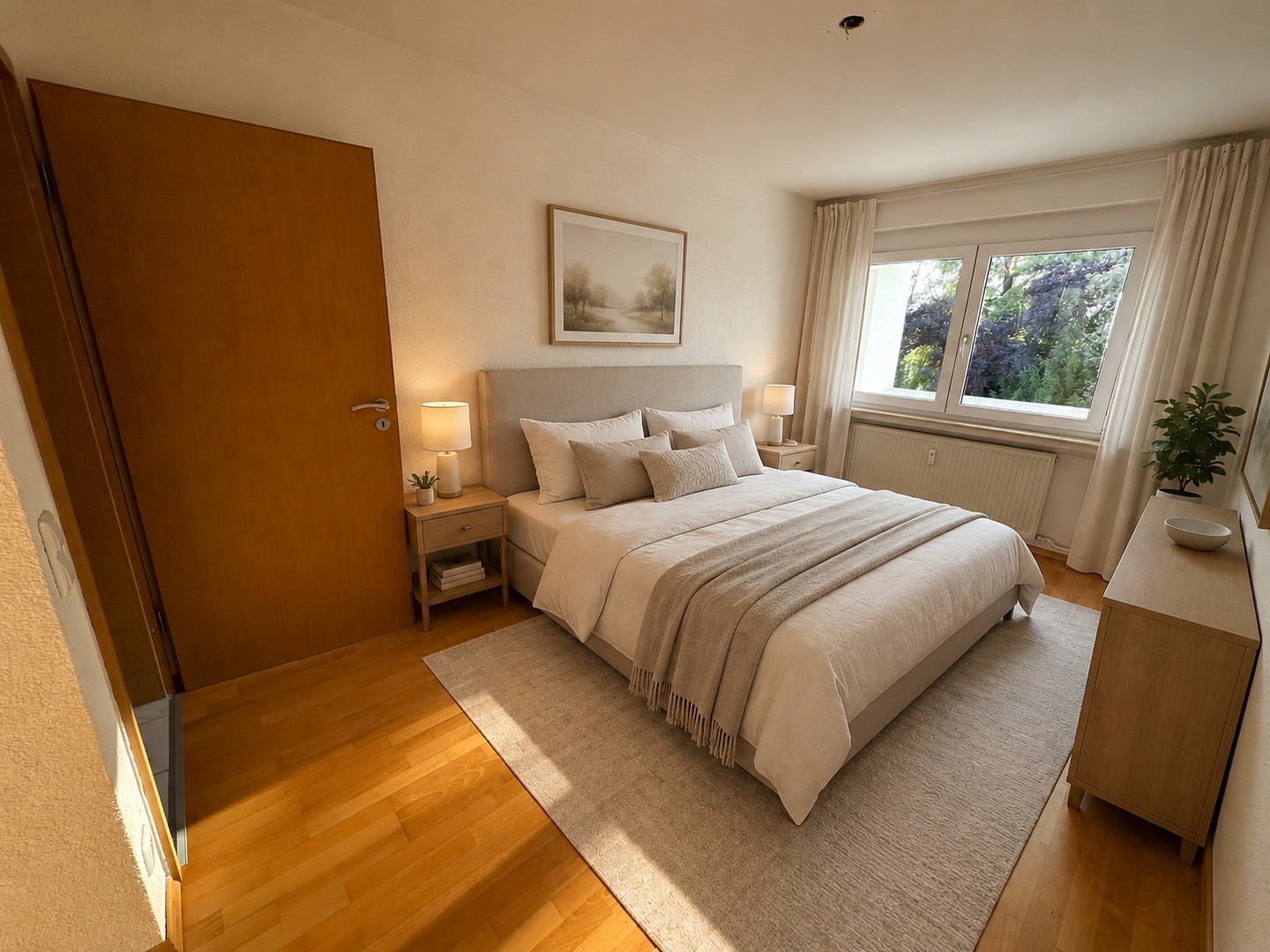 Schlafzimmer (KI-generiert)