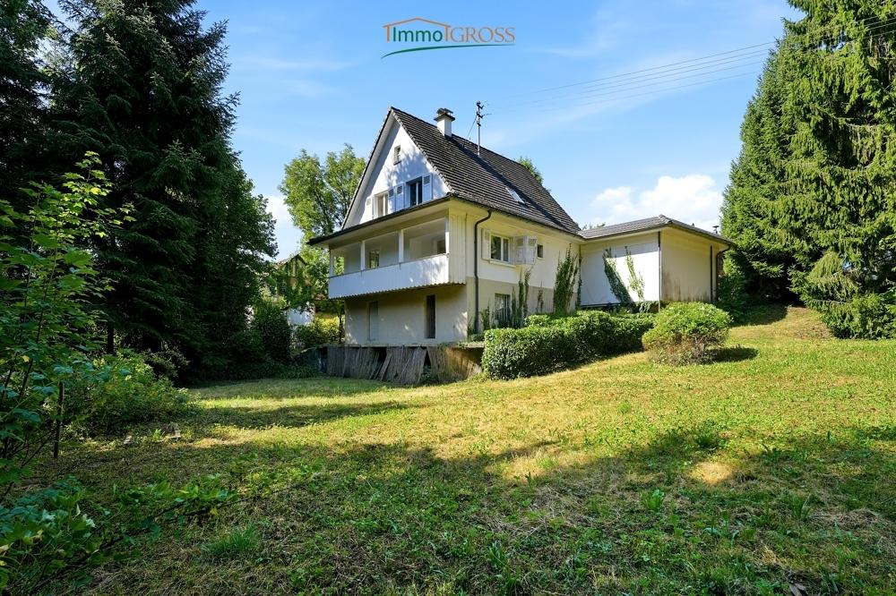 Das Haus von hinten