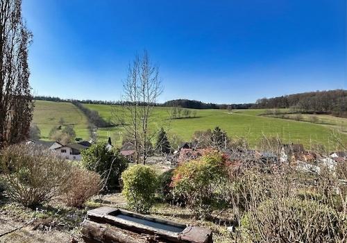 Ausblick vom Garten