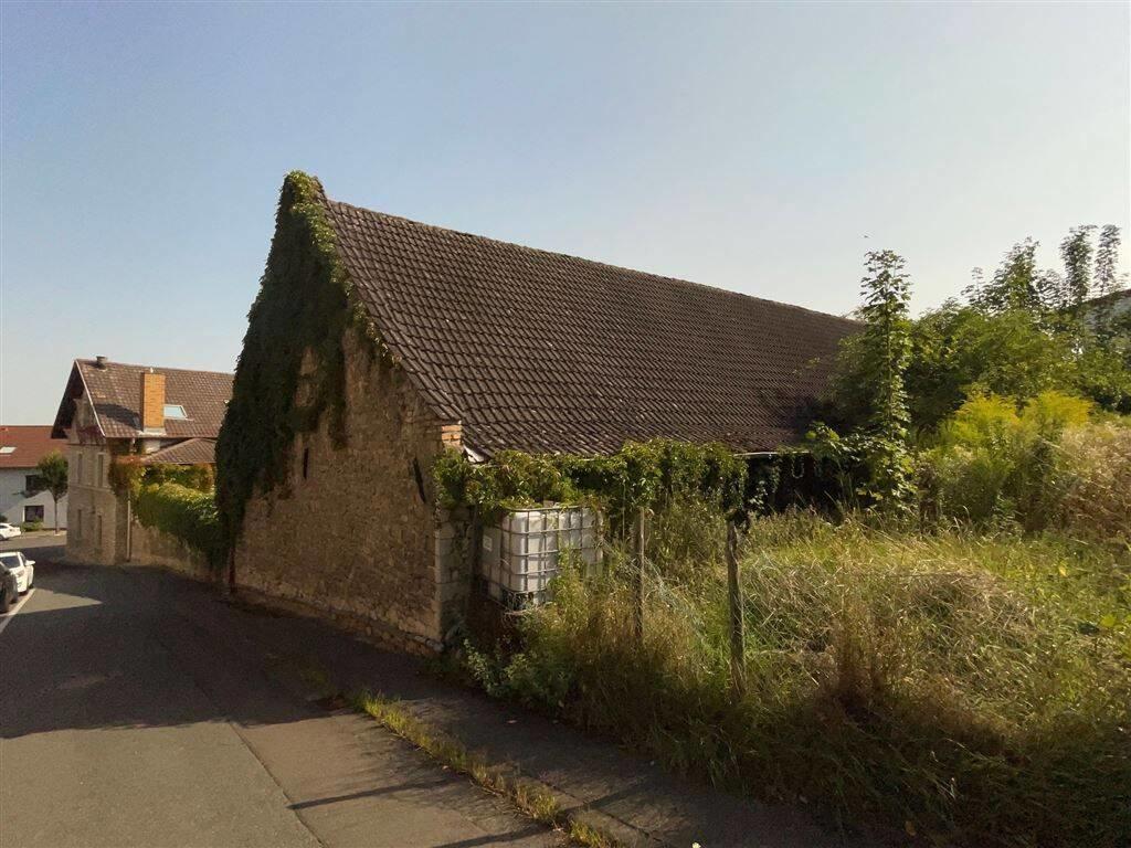 Ansicht Seite Scheune